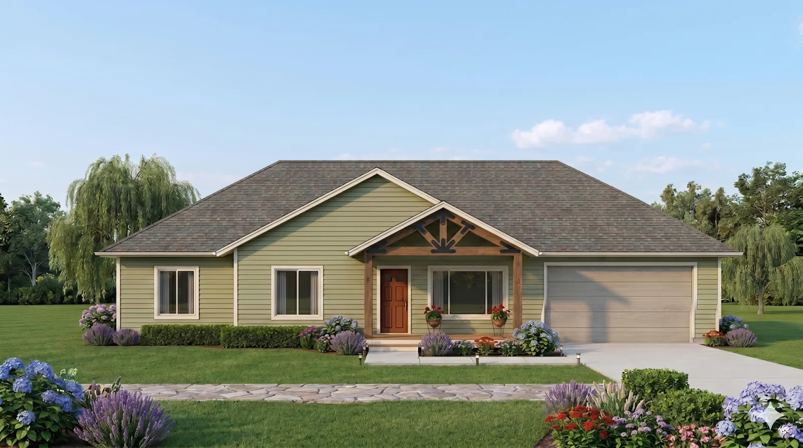 Pine Grove - 1470 sq ft floorplan